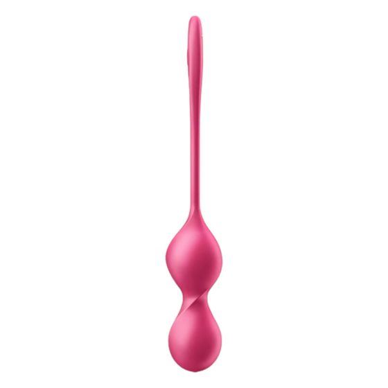 Satisfyer Love Birds 2 vibrációs gésagolyó páros, távirányítóval (pink) (APP-os)