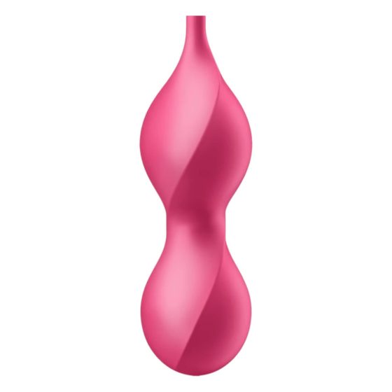 Satisfyer Love Birds 2 vibrációs gésagolyó páros, távirányítóval (pink) (APP-os)