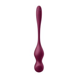   Satisfyer Love Birds Vary variálható vibrációs gésagolyó páros, távirányítóval (piros) (APP-os).