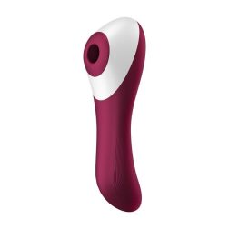   Satisfyer Dual Crush vibrátor, légullámos csiklóizgatóval (APP-os)