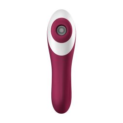   Satisfyer Dual Crush vibrátor, légullámos csiklóizgatóval (APP-os)