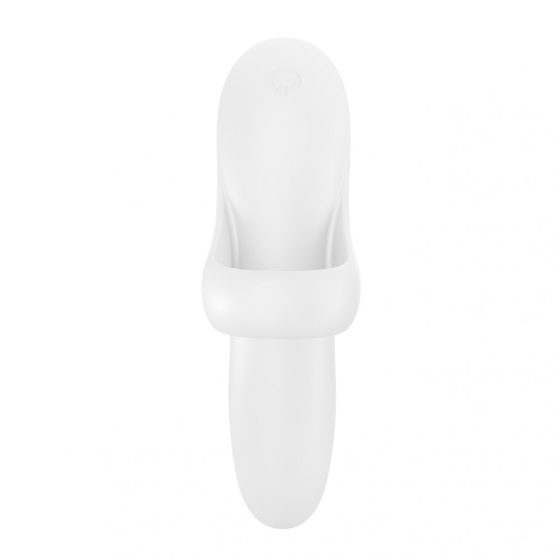 Satisfyer Bold Lover ujjra húzható vibrátor (fehér).