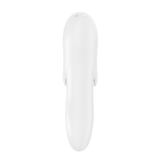 Satisfyer Bold Lover ujjra húzható vibrátor (fehér).