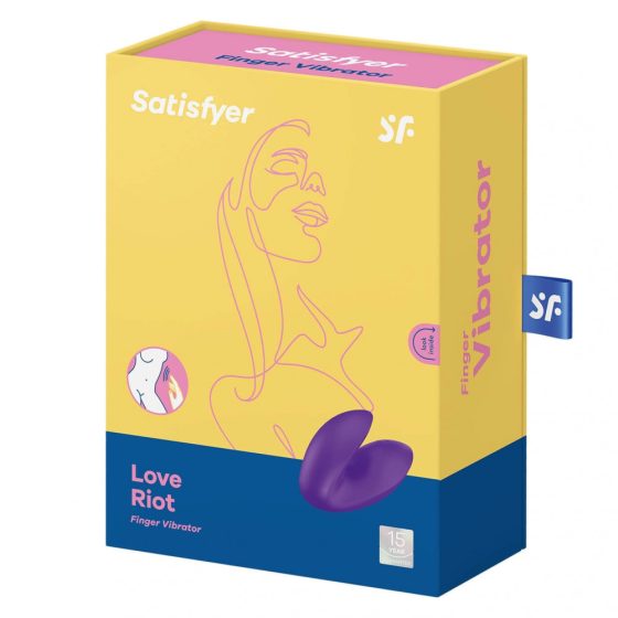 Satisfyer Love Riot minivibrátor (lila) Satisfyer Love Riot minivibrátor (lila)