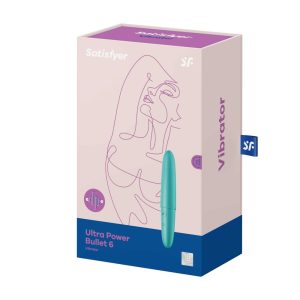 Satisfyer Ultra Power Bullet 6. akkumulátoros vibrátor (zöld)