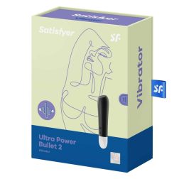   Satisfyer Ultra Power Bullet 2. akkumulátoros minivibrátor (fekete)