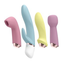   Satisfyer Marvelous Four 4 részes vibrátor/léghullámos csiklóizgató szett