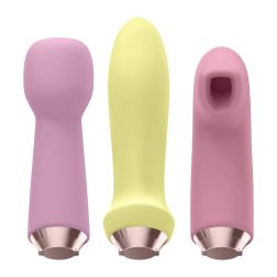   Satisfyer Marvelous Four 4 részes vibrátor/léghullámos csiklóizgató szett
