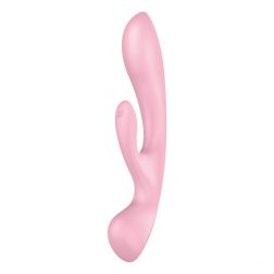   Satisfyer Triple Oh három motoros, klitoriszágas vibrátor és masszírozó (pink)