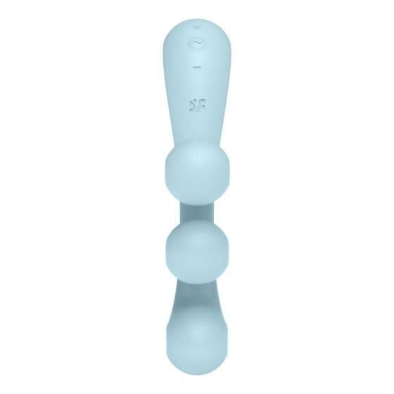 Satisfyer Tri Ball 1. három motoros, flexibilis vibrátor (kék).