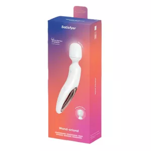 Satisfyer – Wand-erland masszírozógép (fehér-rózsaarany)