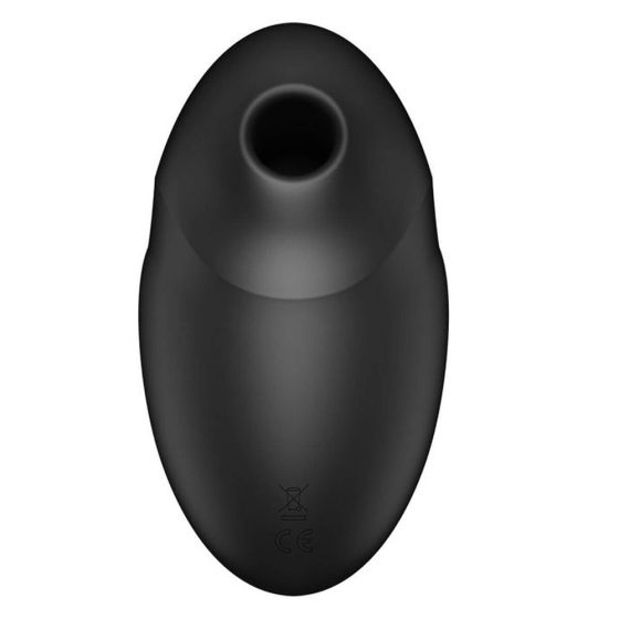 Satisfyer Vulva Lover 3. léghullámos csiklóizgató, vibrációval (fekete)