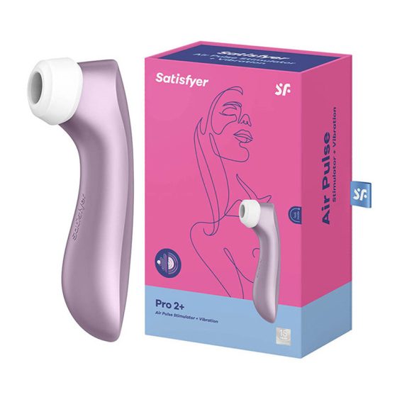 Satisfyer Pro 2 + léghullámos csiklóizgató, vibrációval
