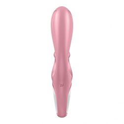   Satisfyer Hug Me kétmotoros csiklóágas vibrátor (rózsaszín) (APP-os)