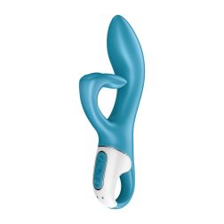   Satisfyer Embrace Me kétmotoros csiklóágas vibrátor (kék)