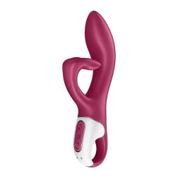   Satisfyer Embrace Me kétmotoros csiklóágas vibrátor (piros)