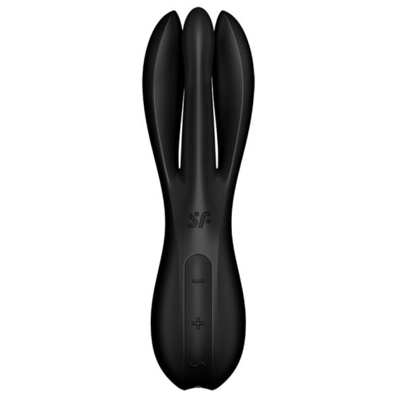 Satisfyer Threesome 2 csiklóvibrátor (fekete).