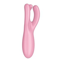   Satisfyer Threesome 4 csiklóvibrátor (rózsaszín) (APP-os)
