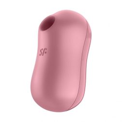   Satisfyer Cotton Candy léghullámos csiklóizgató, vibrációval (rózsaszín)