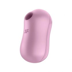   Satisfyer Cotton Candy léghullámos csiklóizgató, vibrációval (lila)