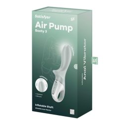 Satisfyer Air Pump Booty 2 análvibrátor, pumpa funkcióval