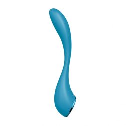 Satisfyer G-Spot Flex 5+ g-pont vibrátor (kék) (APP-os)