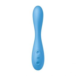 Satisfyer G-Spot Flex 4+ g-pont vibrátor (kék) (APP-os)