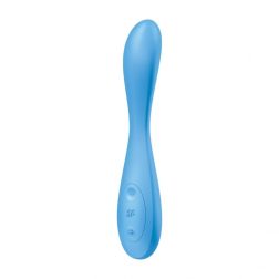 Satisfyer G-Spot Flex 4+ g-pont vibrátor (kék) (APP-os)