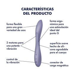 Satisfyer G-Spot Flex 1 g-pont vibrátor (kék)