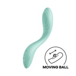   Satisfyer Rrrolling Explosion g-pont vibrátor, mozgó golyócskával (zöld)