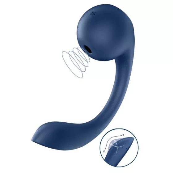 Satisfyer – Pro+ Wave 4 – Okos G-pont stimuláló léghullámos kényeztetővel (APP-os)