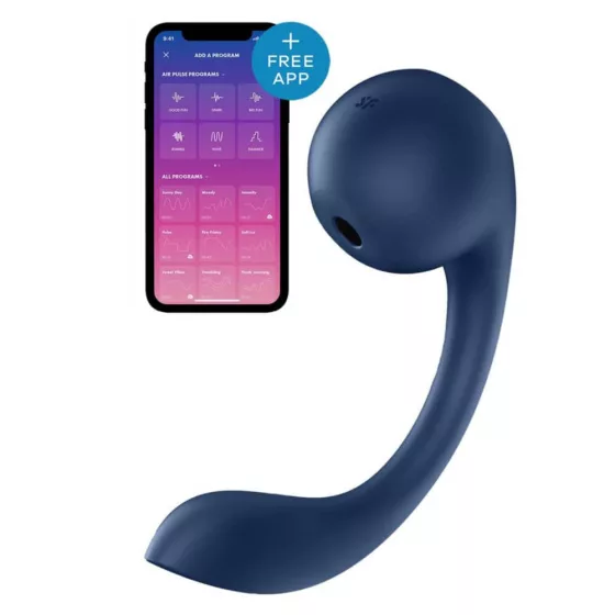 Satisfyer – Pro+ Wave 4 – Okos G-pont stimuláló léghullámos kényeztetővel (APP-os)