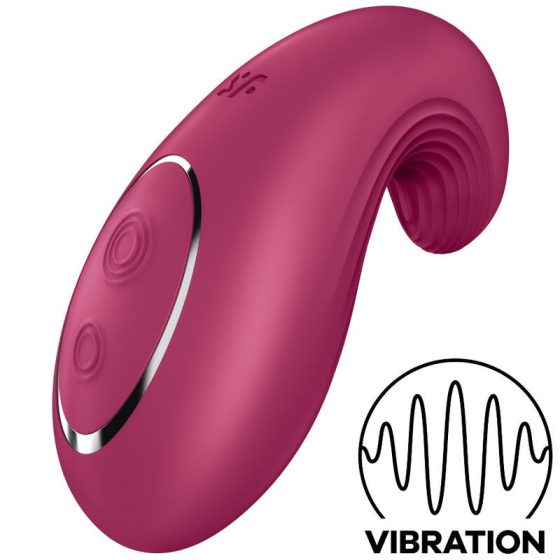 Satisfyer Dipping Delight vibrációs csiklóizgató (piros)