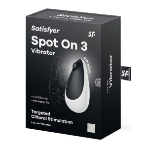 Satisfyer Spot On 3 vibrációs izgató (fekete)