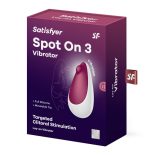 Satisfyer Spot On 3 vibrációs izgató (fekete)