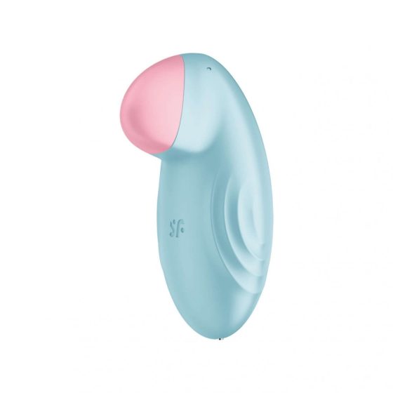 Satisfyer Tropical Tip vibrációs csikóizgató (kék) (APP-os)