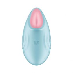   Satisfyer Tropical Tip vibrációs csikóizgató (kék) (APP-os)