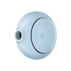   Satisfyer Pro To Go 3. léghullámos csiklóizgató, vibrációval (kék)