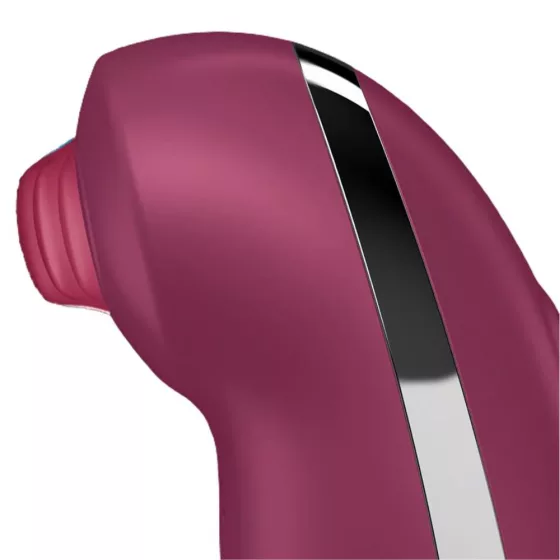 Satisfyer – Tap & Climax 2. csiklóizgató, vibrációval, pulzációval (piros)