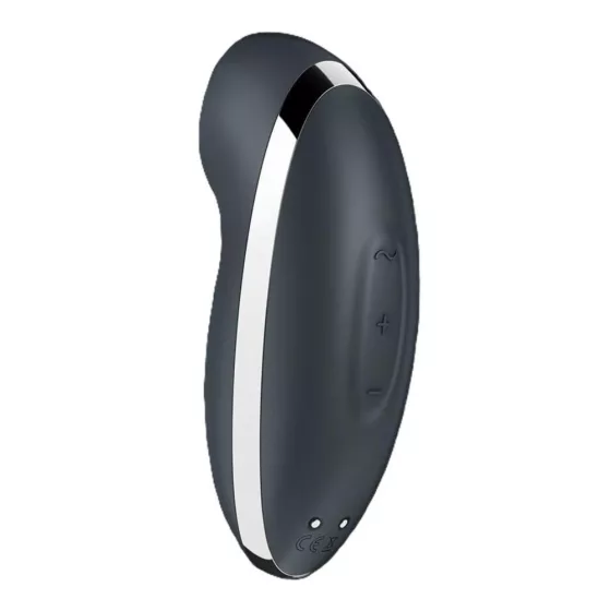 Satisfyer – Tap & Climax 2. csiklóizgató, vibrációval, pulzációval (szürke)