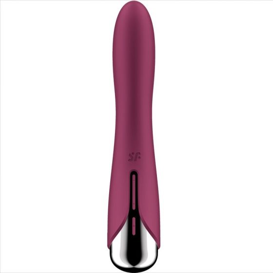 Satisfyer Spinning Vibe 1. vibrátor, rotáló fejrésszel (piros)