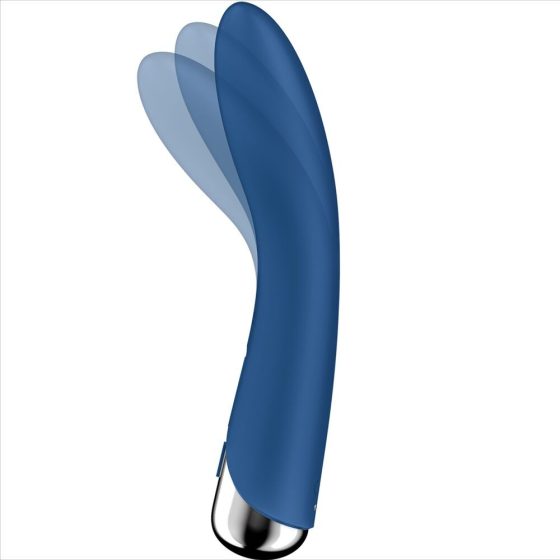 Satisfyer Spinning Vibe 1. vibrátor, rotáló fejrésszel (kék)