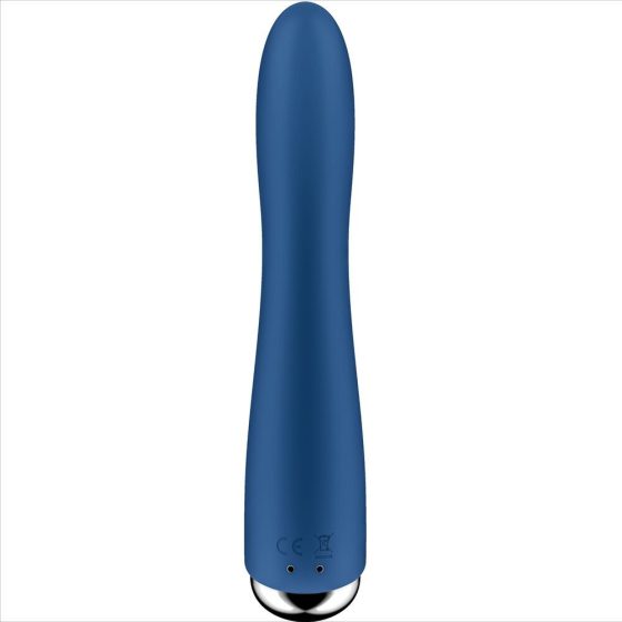 Satisfyer Spinning Vibe 1. vibrátor, rotáló fejrésszel (kék)