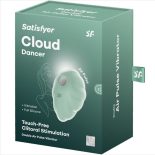   Satisfyer Cloud Dancer léghullámos csiklóizgató, vibrációval (menta)