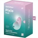   Satisfyer Pixie Dust léghullámos csiklóizgató, vibrációval (menta-pink)