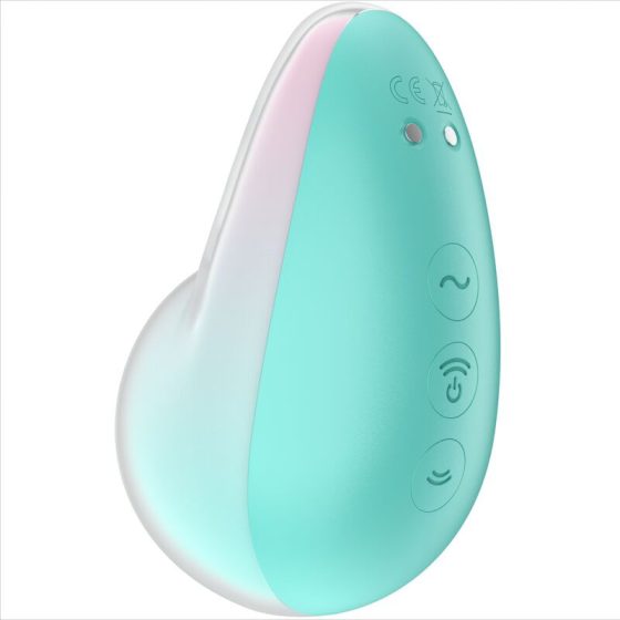 Satisfyer Pixie Dust léghullámos csiklóizgató, vibrációval (menta-pink)