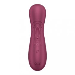   Satisfyer Pro 2. léghullámos csiklóizgató, vibrációval (bordó) (3. generációs) (APP-os)
