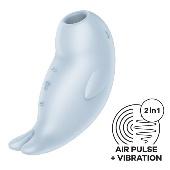 Satisfyer Seal You Soon léghullámos csiklóizgató, vibrációval