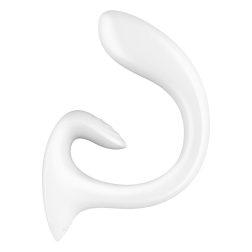   Satisfyer G For Goddess 1 g-pont vibrátor, csiklóizgatóval (fehér)