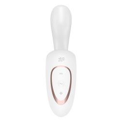   Satisfyer G For Goddess 1 g-pont vibrátor, csiklóizgatóval (fehér)